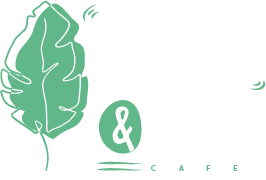 rustle & still cafe || footer logo